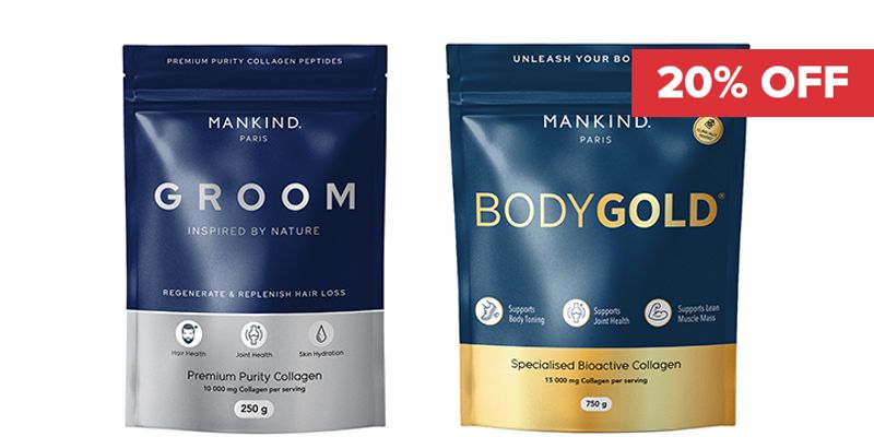 20% Off Select Mankind Products Cover Image
